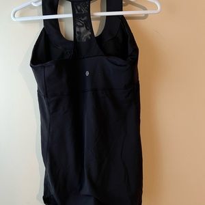 Lululemon Black Racerback Tank